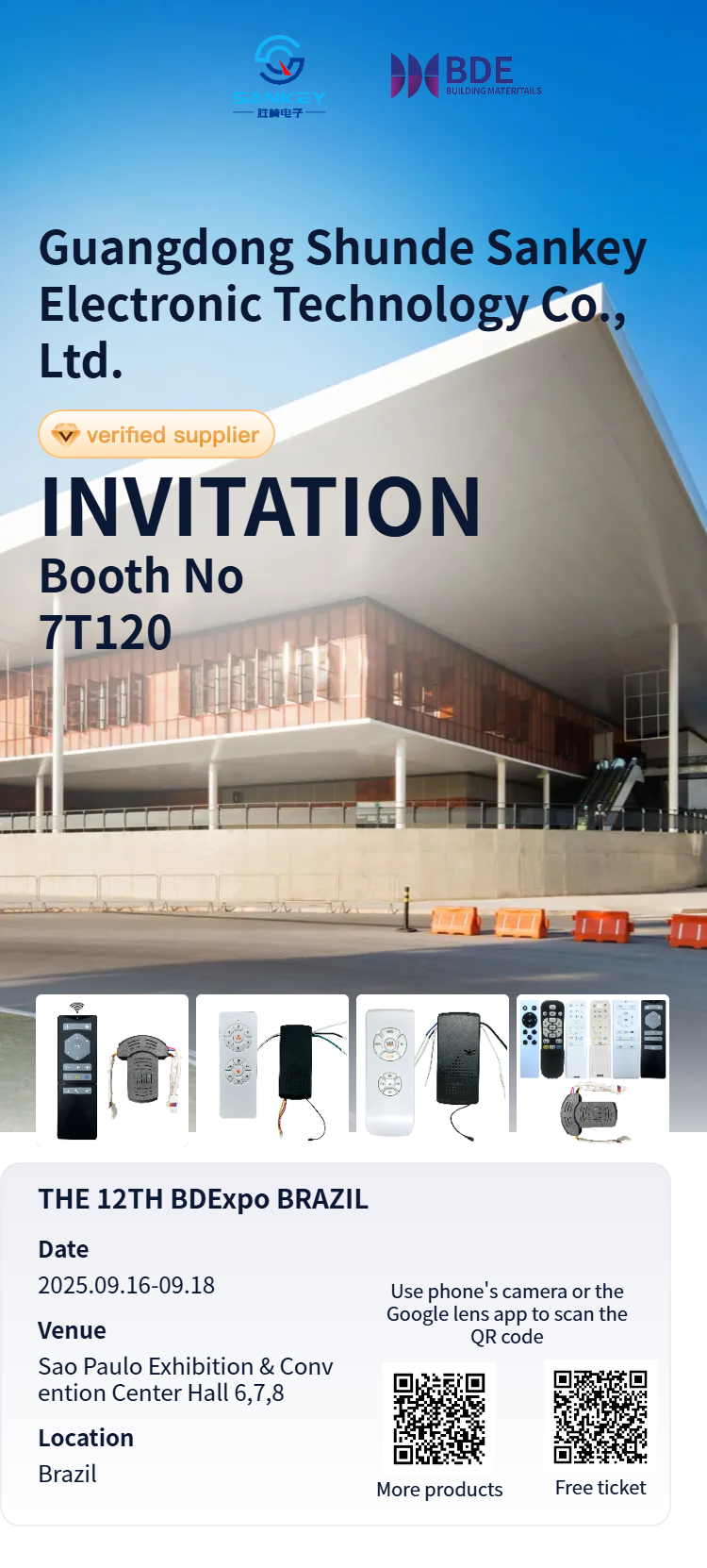 Lighting Fair Invitation (In Brazil)